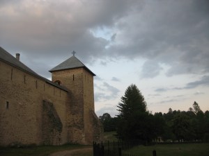 zidul exterior dragomirna