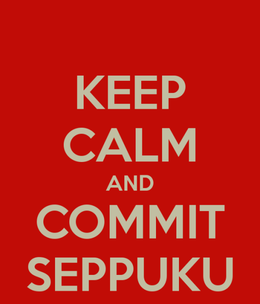 Pana la urma, tot la seppuku mi-a placut mai mult ... :-)!