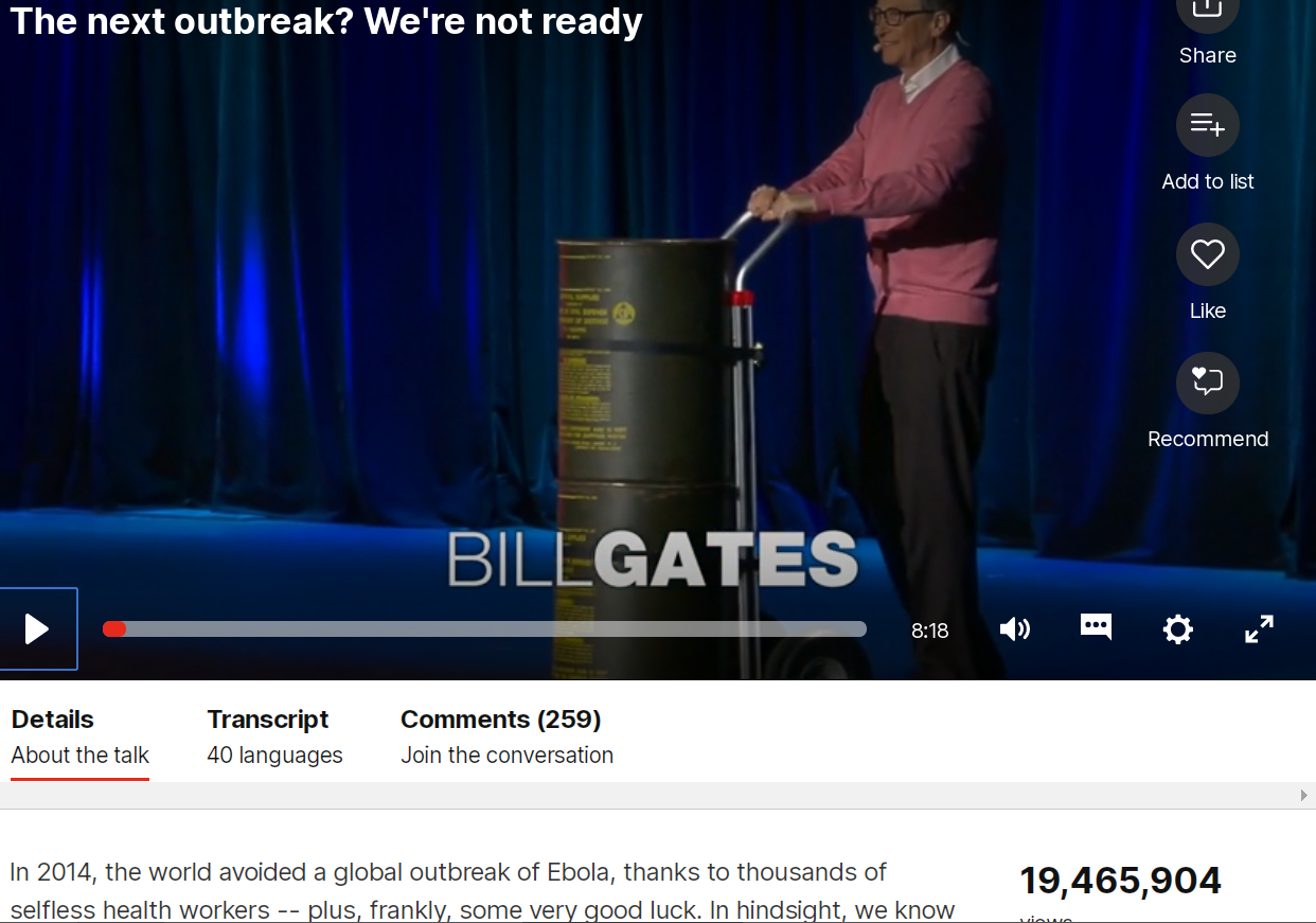 ted talks bill gates ebola